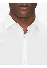 Hugo - HUGO Koszula Koey 50539766 Biały Slim Fit. Kolor: biały. Materiał: bawełna #3