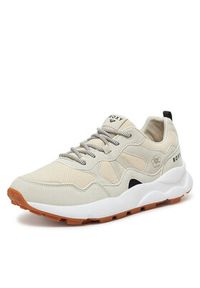 Roxy Sneakersy V12-911 Beżowy. Kolor: beżowy. Materiał: materiał