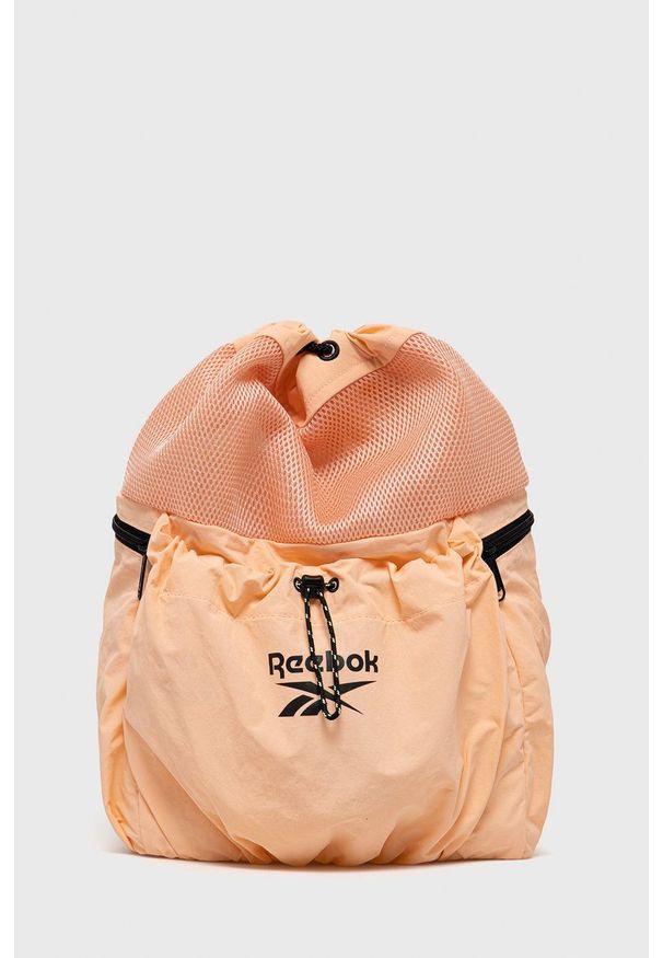Reebok Classic Plecak GN7733 kolor różowy z nadrukiem. Kolor: różowy. Materiał: poliester. Wzór: nadruk