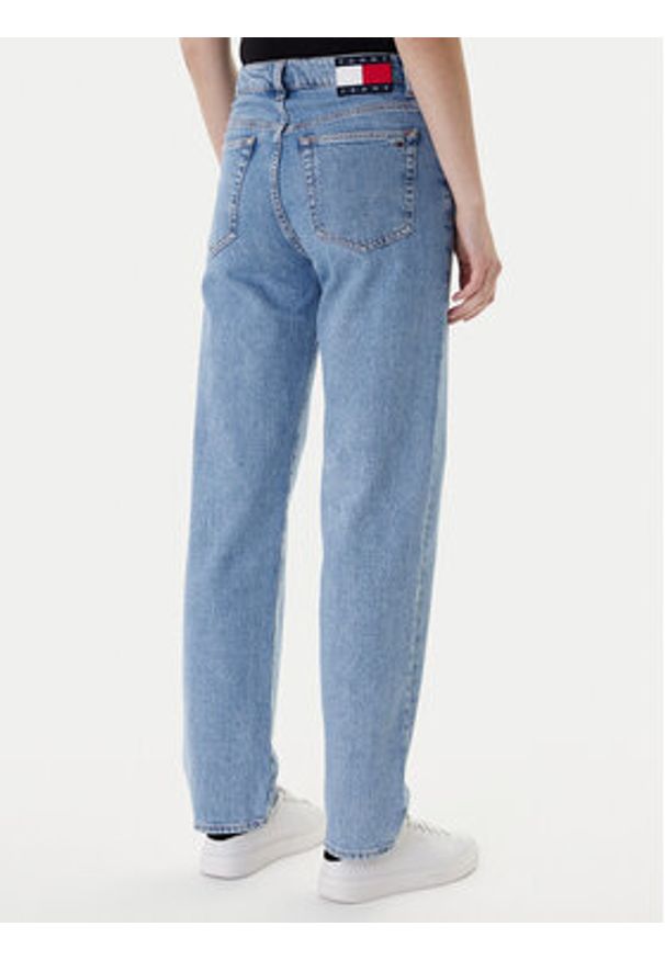Tommy Jeans Jeansy Kira DW0DW22426 Niebieski Straight Fit. Kolor: niebieski