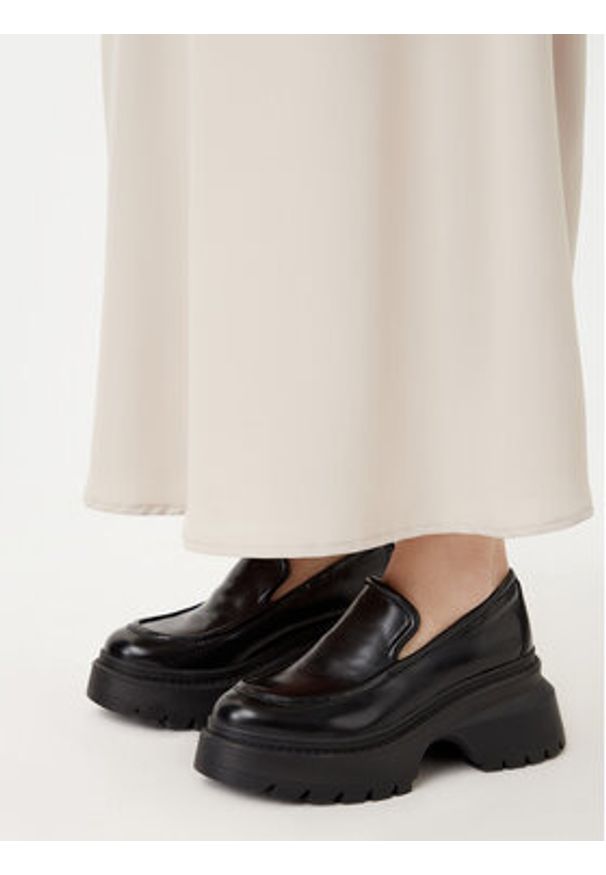 Pieces Spódnica midi Franan 17116541 Beżowy Regular Fit. Kolor: beżowy. Materiał: syntetyk