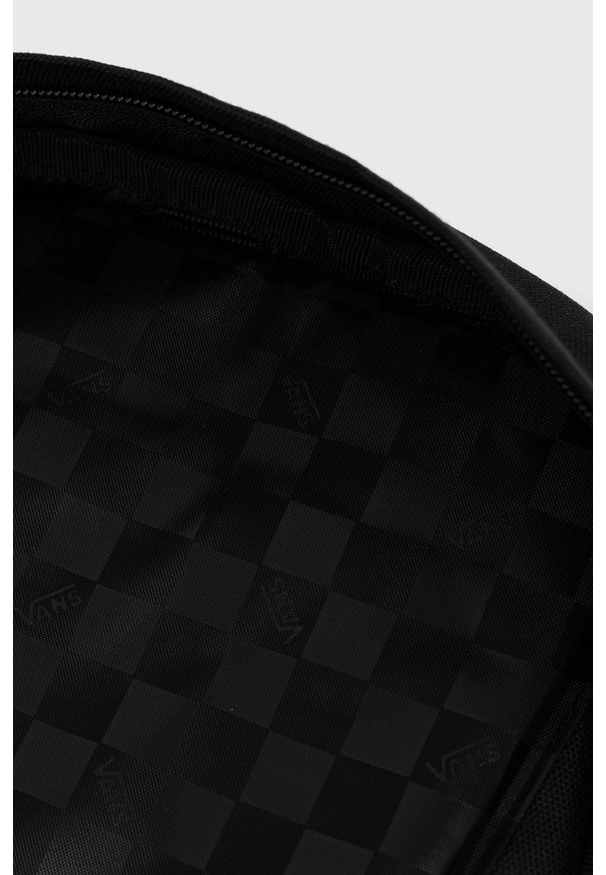 Vans - Plecak. Kolor: czarny. Wzór: aplikacja