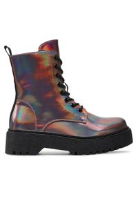 Jenny Fairy Trapery WS5207-26 Fioletowy. Kolor: fioletowy. Materiał: skóra #1