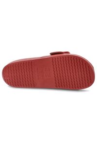 Big-Star - Czerwone Klapki Damskie Big Star Wodoodporne Buty. Okazja: do domu. Kolor: czerwony. Sezon: lato. Styl: elegancki #4