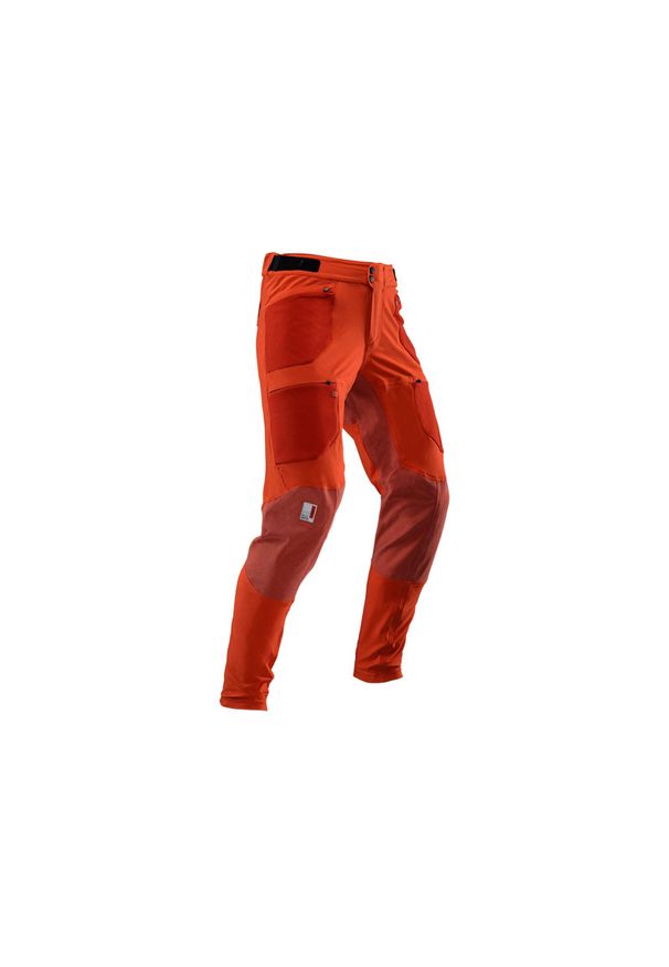 Spodnie rowerowe LEATT Pant MTB AllMtn 4.0. Kolor: czerwony. Sport: kolarstwo