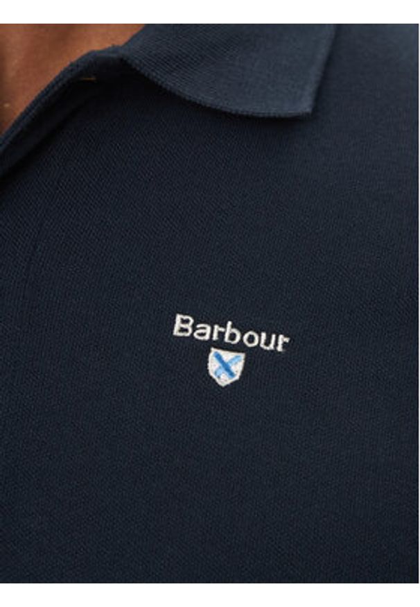 Barbour Polo Original Sports MML0358NY31 Granatowy Tailored Fit. Typ kołnierza: polo. Kolor: niebieski. Materiał: bawełna