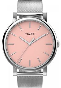 Zegarek Timex Zegarek damski Timex TW2Y69100 srebrny. Kolor: srebrny #1