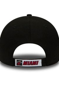 Czapka z daszkiem New Era NBA Miami Heat. Kolor: czarny. Styl: sportowy