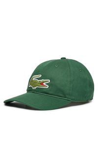 Lacoste Czapka z daszkiem RK9871 Zielony. Kolor: zielony. Materiał: materiał, bawełna