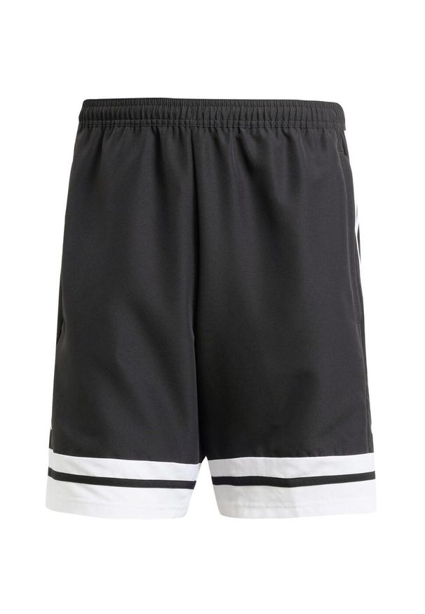 Adidas - Spodenki męskie adidas Squadra 25. Kolor: biały, zielony, brązowy, wielokolorowy. Sport: piłka nożna