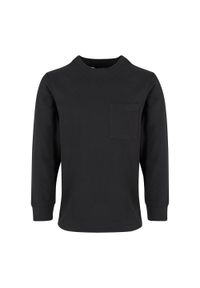 Urban Classics - Chłopięca Koszulka Z Długim Rękawem Z Kieszenią O Dużej Gramaturze. Kolor: czarny. Długość rękawa: długi rękaw. Długość: długie #1