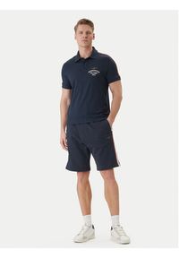 Aeronautica Militare Szorty sportowe 261BF0030UF00677 Granatowy Regular Fit. Kolor: niebieski. Materiał: bawełna. Styl: sportowy #2