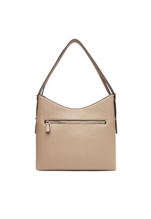 Guess Torebka Lefia HWBG96 44020 Beżowy. Kolor: beżowy. Materiał: skórzane