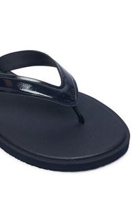 TOMMY HILFIGER - Tommy Hilfiger Japonki Th Scandi Shiny Summer Sandal FW0FW09446 Granatowy. Kolor: niebieski. Materiał: skóra #6