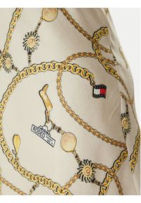 Tommy Jeans Sukienka letnia Chain Print DW0DW22346 Beżowy jasny Slim Fit. Kolor: beżowy. Materiał: syntetyk. Wzór: nadruk. Sezon: lato #3