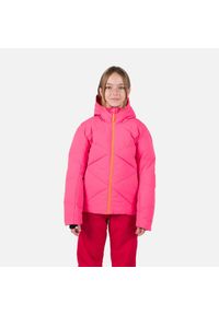 Kurtka narciarska dziecięca Rossignol Girl Staci. Kolor: różowy. Sezon: zima. Sport: narciarstwo #1