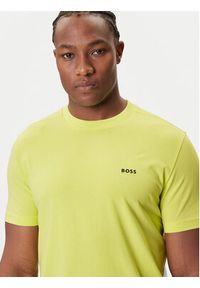 BOSS T-Shirt 50506373 Zielony Regular Fit. Kolor: zielony. Materiał: bawełna