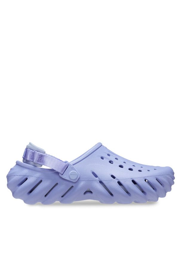 Crocs Klapki Echo Clog 207937 Fioletowy. Kolor: fioletowy