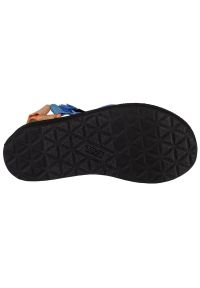 Sandały Teva Midform Universal Sandals 1090969-MLMT niebieskie. Zapięcie: rzepy. Kolor: niebieski. Materiał: tkanina. Wzór: paski