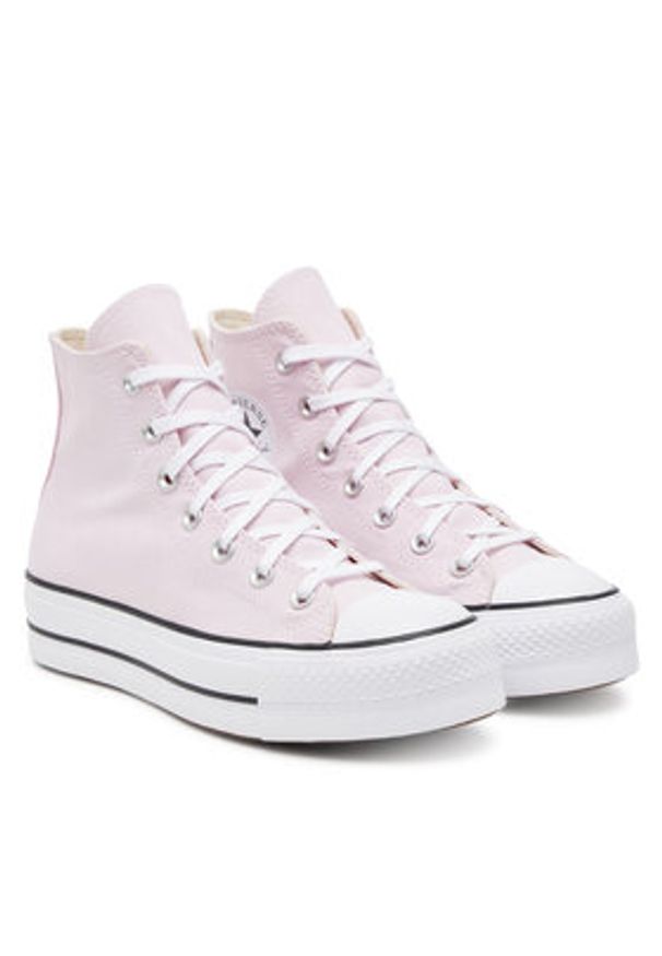 Converse Trampki Chuck Taylor All Star Lift Platform A11872C Różowy. Kolor: różowy. Materiał: materiał. Obcas: na platformie