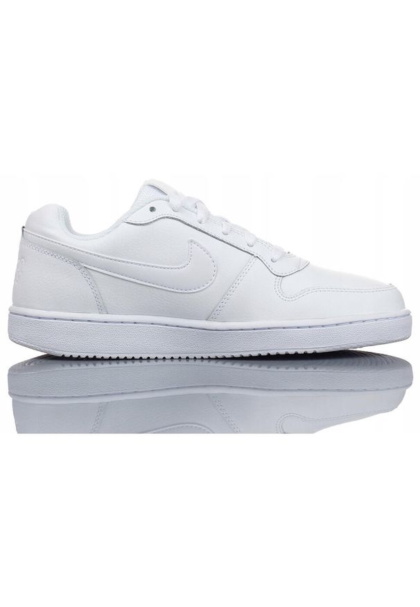 Buty Sportowe Damskie Nike Ebernon Low. Kolor: biały. Sport: turystyka piesza