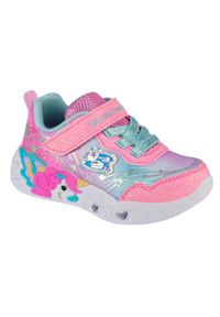 skechers - Buty sportowe Sneakersy dziewczęce, Unicorn Charmer - Lil Stellar. Kolor: różowy. Sport: turystyka piesza