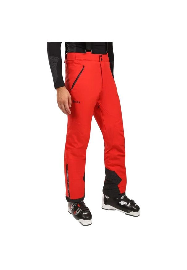 Spodnie narciarskie męskie Kilpi Methone. Kolor: czerwony. Sezon: zima. Sport: narciarstwo