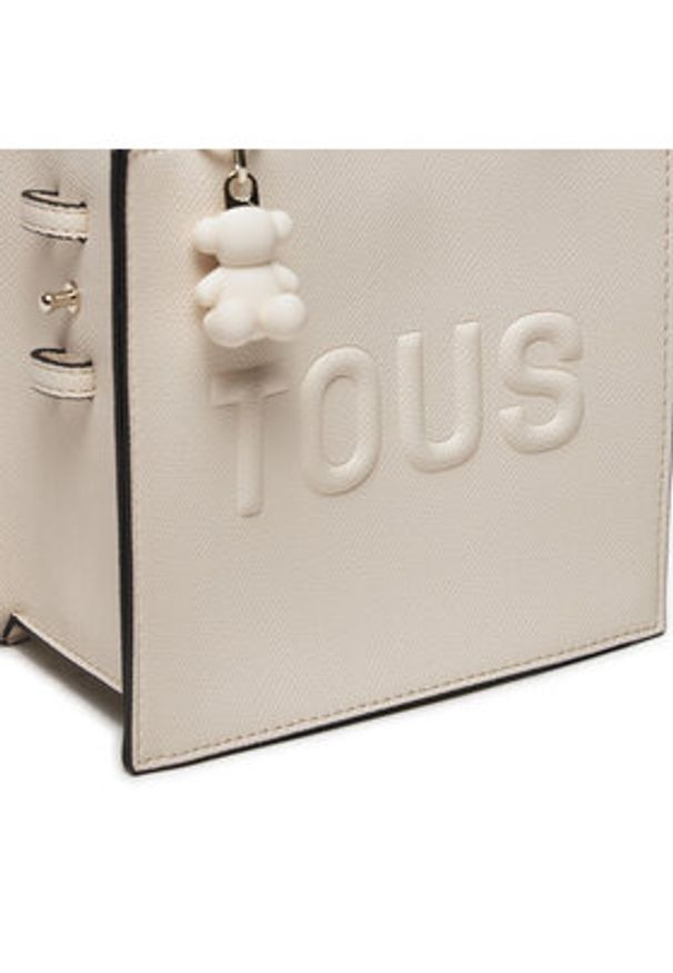 Tous - TOUS Torebka 2002106601 Écru. Materiał: skórzane