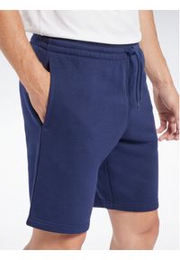 Reebok Szorty sportowe Reebok Identity Fleece Shorts HZ8799 Niebieski. Kolor: niebieski. Materiał: bawełna. Styl: sportowy #6