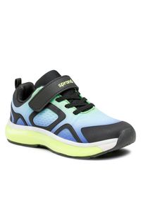 Sneakersy Sprandi. Kolor: niebieski