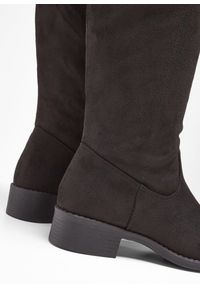 bonprix - Kozaki. Zapięcie: zamek. Kolor: czarny. Obcas: na obcasie. Wysokość obcasa: średni #2