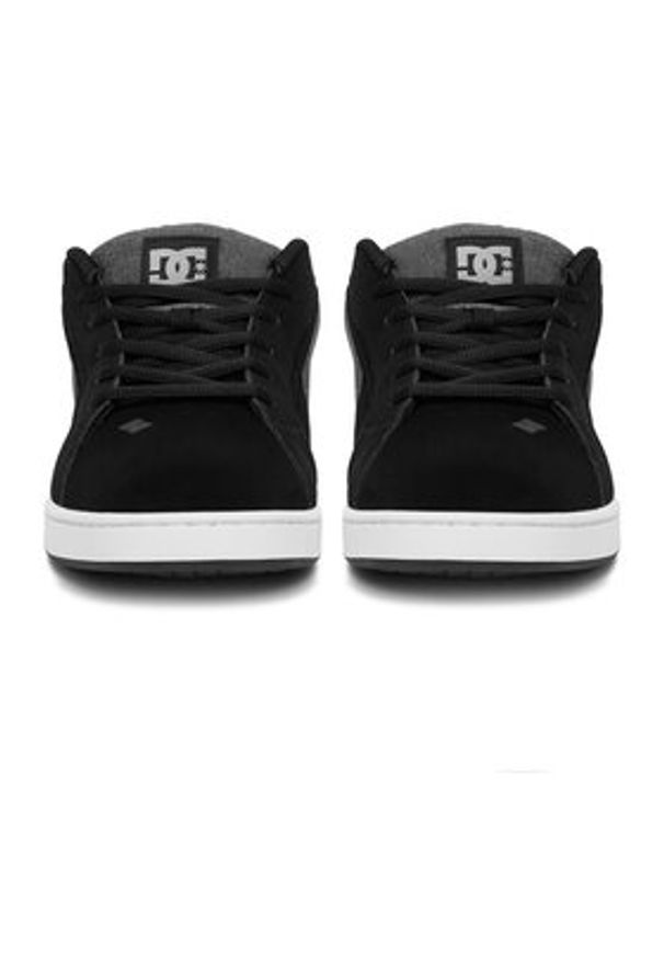 DC Shoes Sneakersy EO-NET DC01774006 Czarny. Kolor: czarny. Materiał: nubuk, skóra