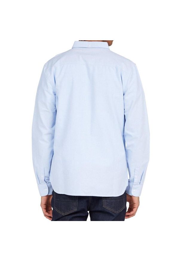Koszula DC Shoes Oxford, Mężczyźni. Kolor: niebieski. Materiał: materiał, bawełna