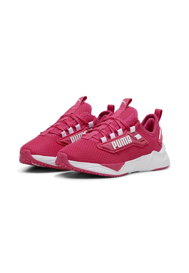 Puma - Buty do biegania dla małych dzieci Retaliate 3 PUMA Pink White. Kolor: biały, różowy, wielokolorowy. Szerokość cholewki: normalna