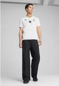 Puma - Męska koszulka domowa Ghana 2025 PUMA White Pelé Yellow. Kolor: żółty, biały, wielokolorowy