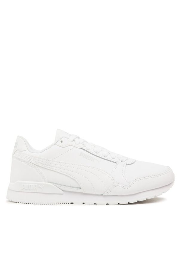 Puma Sneakersy St Runner V3 L Jr 384904 02 Biały. Kolor: biały. Materiał: skóra