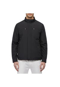 Geox - Kurtka GEOX M JHARROD SHORT JKT Czarny. Kolor: czarny. Materiał: tkanina