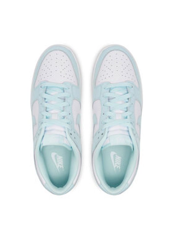 Nike Sneakersy Dunk Low Retro DV0833 104 Biały. Kolor: biały. Materiał: skóra
