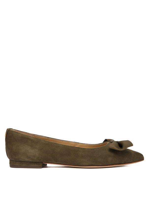 Lauren Ralph Lauren - Baleriny LAUREN RALPH LAUREN. Kolor: zielony