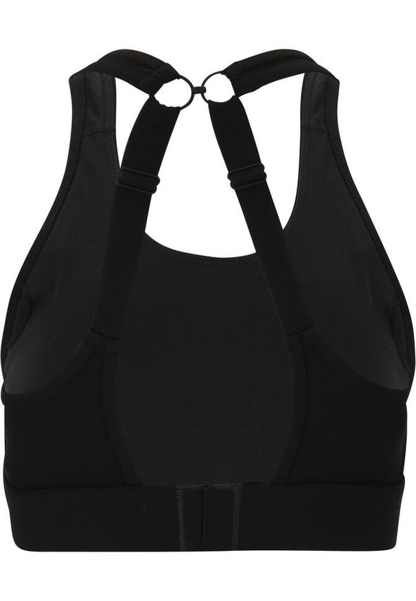 Biustonosz dla kobiet Athlecia Zanilia. Kolor: czarny. Sport: fitness