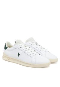 Polo Ralph Lauren Sneakersy Heritage Court II 809960929001 Biały. Kolor: biały. Materiał: skóra #5