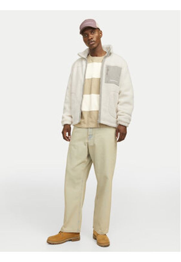 Jack & Jones - Jack&Jones Kurtka przejściowa Vesterbro 12260450 Écru Regular Fit. Materiał: syntetyk
