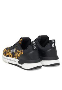 Versace Jeans Couture Sneakersy 79VA3SAA ZSC97 Czarny. Kolor: czarny. Materiał: materiał #3