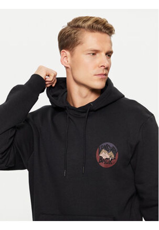 Blend Bluza 20717358 Czarny Regular Fit. Kolor: czarny. Materiał: bawełna, syntetyk