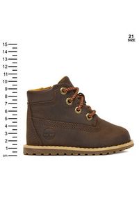 Timberland Trzewiki Pokey Pine 6In Boot With TB0A2NC39311 Brązowy. Kolor: brązowy. Materiał: skóra #4
