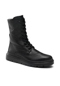 ecco - ECCO Botki Nouvelle Black Spin V2 21621301001 Czarny. Kolor: czarny. Materiał: skóra #6