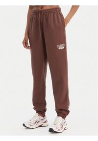 Reebok Spodnie dresowe Cl Ae Pant 100202799 Brązowy Regular Fit. Kolor: brązowy. Materiał: bawełna #1