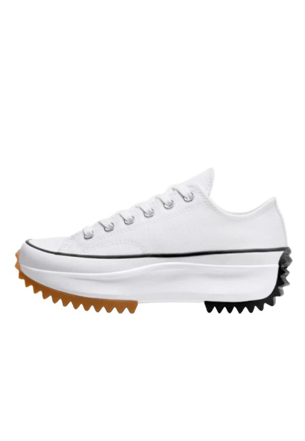 Trampki Converse Run Star Hike Ox. Okazja: na co dzień. Kolor: biały. Materiał: materiał. Sport: bieganie