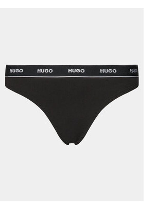 Hugo - HUGO Komplet stringów Triplet Thong 50480150 Kolorowy. Materiał: bawełna. Wzór: kolorowy