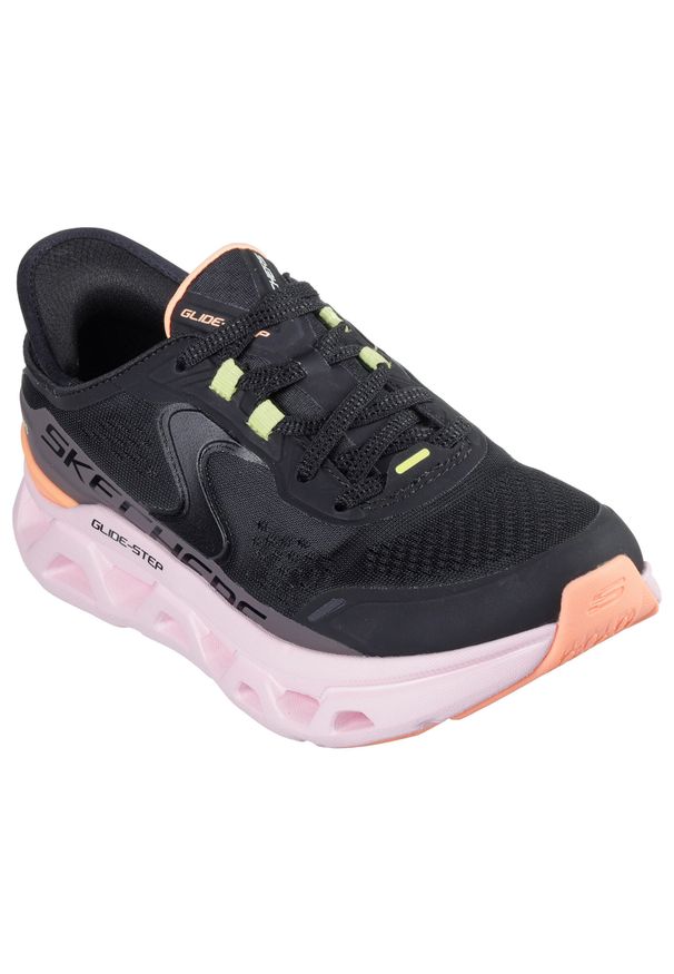 skechers - Buty sportowe Skechers Slip-ins Glide Step Altus. Okazja: na co dzień. Kolor: wielokolorowy, czarny. Materiał: syntetyk, tkanina